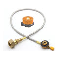 Europe Outdoor Camping Gas Stove Gas Tank Inflation Joint Camping Gas Tank Interconnection Pipe Refill Adapter. 