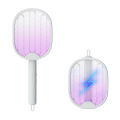 Foldable Electric Mosquito Killer Fly Swatter Trap USB Rechargeable Mosquito Racket Insect Killer with UV Light Bug Zapper 3000V. 