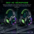 【Professional】 Gaming Headphones Rgb with Mic for PC, Pubg Mobile, PS4, Laptop - 360 Surround Sound Super Bass Vibration Over the Ear Wired Head Phones Headset for Gaming with Noise Cancelling Micophone - By FunBug. 