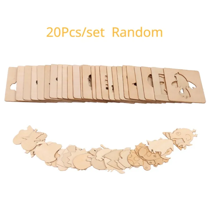 Montessori%20Kids%20Toys%20Drawing%20Toys%20Wooden%20DIY%20Painting%20Template%20Stencils%20Learning%20Educational%20Toys%20for%20Children%20Gift%2020pcs%20-%20Image%207