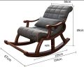 Rocking chair, Easy chair, big size ricking chair, wooden frame rocking chair,. 
