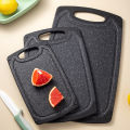 1 Piece Sesame Dot Texture Plastic Cutting Board Set, Household Cutting Board, Hangable, Non-Slip, Thickened, for Categorized Cutting.