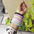 5 bracelets Couple & friendship  Cute Glass pearls bracelet. 