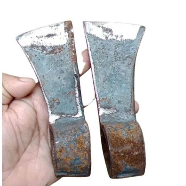 Iron axe Head With Wooden Hendel 5 inch (1pcs)