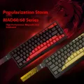 Madlions MAD60/68 HE Magnetic Switch Keyboard Hot Swap 61/68 Key Wired Esports Gaming Office Mechanical Keyboard Customized Gift. 