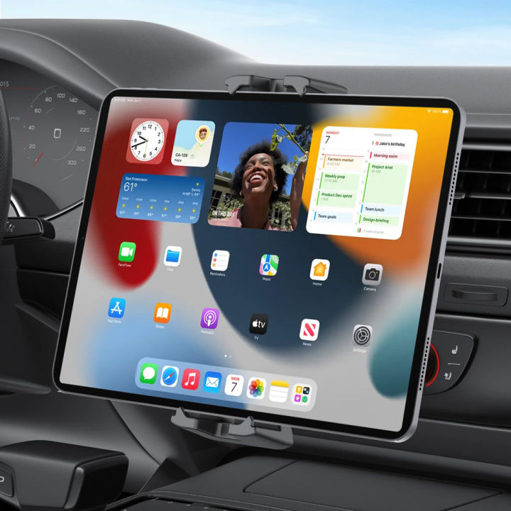 Universal Car Tablet Stand CD Slot Mount Adjustable Holder for iPad Pro/Air/Mini 10.9 4-13“ Tablet Phone Auto Mount