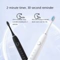 Sonic Electric Toothbrush Cordless USB Rechargeable Toothbrush Waterproof Ultrasonic Automatic Tooth Brush | Electric Rechargeable Brush | A8. 