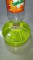 Bottle cap system Water/ Food pot for Bird/Pigeon, Locally Plastic made, 5.5 Inch Round Shape-01 Pc. 