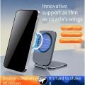 Magnetic Phone Stand Car Phone Holder Ultrathin Foldable Strong Magnetic Anti-Shake Support Magnet. 