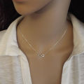 Boho Charm Infinity Pendant Choker Necklace Femme Stainless Steel Couple Wedding Jewelry Collares Mujer Best Friend  bijoux. 
