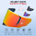 Visor Fit for KYT TT Revo Replacement Motorcycle Helmet Lens Anti-UV Windshields Casco Moto Visera Accessories.