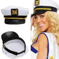 1 PC Fashion Navy Marine Captain Cap Embroidered Cap Navy Hat.
