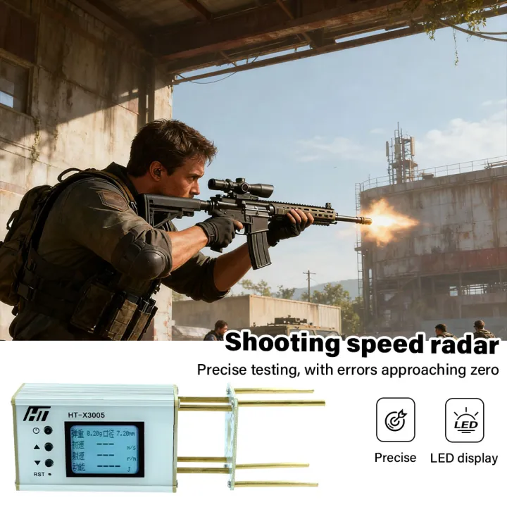 1-999m/s Speed Meter for Shooting Speed Meter Ball Velocity Energy ...