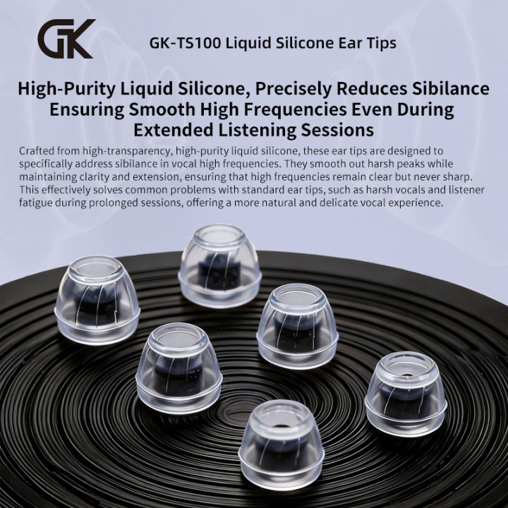 GK%20TS100%20Liquid%20State%20Silicone%20Ear%20Tips%20Universal%20In%20Ear%20Earphones%20Hypoallergenic%20High%20Transparent%20Earplug%20Earphone%20Accessories%20-%20Image%202