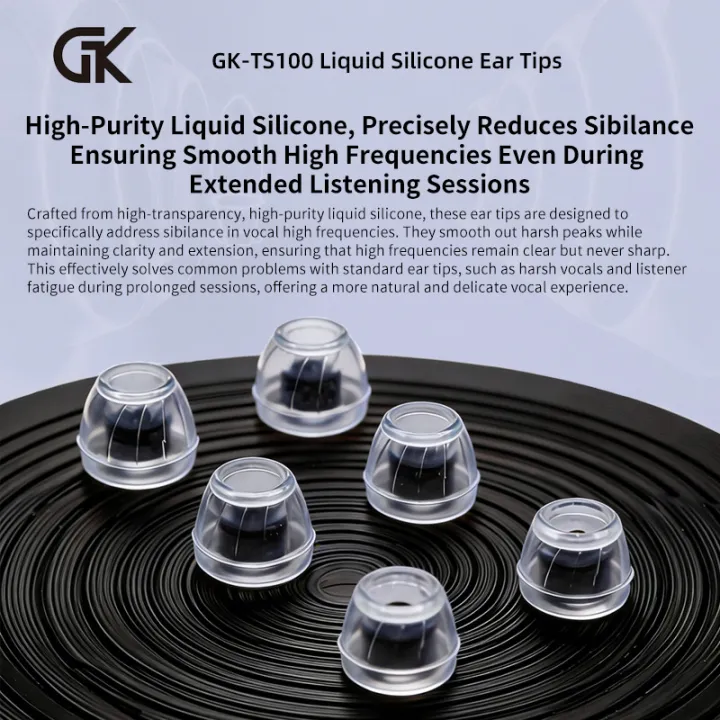 GK%20TS100%20Liquid%20State%20Silicone%20Ear%20Tips%20Universal%20In%20Ear%20Earphones%20Hypoallergenic%20High%20Transparent%20Earplug%20Earphone%20Accessories%20-%20Image%202