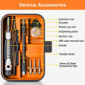 Screwdriver Set  Magnetic Torx Phillips Screw Bit Kit WOZOBUY With Electrical Driver Remover Wrench Repair Phone PC Tools. 