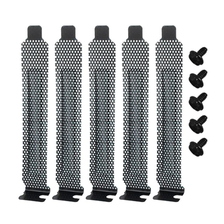 5PCS%20PCI%20Slot%20Cover%20Filter%20Blanking%20Board%20Cooling%20Fan%20Dust%20Ventilation%20PC%20Computer%20Case%20Graphics%20Card%20with%20Screws%20-%20Image%206