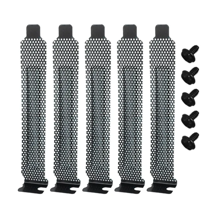 5PCS%20PCI%20Slot%20Cover%20Filter%20Blanking%20Board%20Cooling%20Fan%20Dust%20Ventilation%20PC%20Computer%20Case%20Graphics%20Card%20with%20Screws%20-%20Image%206