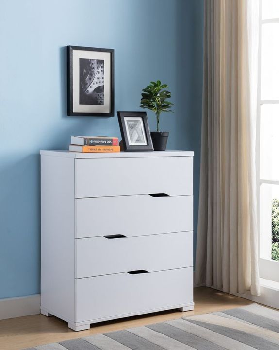 Modern 4 Drawer Dresser Chest