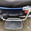 Premium Quality Pillion Rider Footrest / Lady Footboard / Rear Passenger Footpeg for Metro Yadea E8S Pro / E8S 200 Electric Scooter E-Motorbike. 