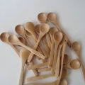 10pcs/Set Wooden Honey Spoon Ecofriendly Household Tableware Bamboo Kitchen Condiment Scoop Coffee Spoon Dessert Spoon Teaspoon.