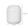 USB Humidifier Aroma Diffuser Portable Home Appliance 220ml Electric Humidifier Desktop Home Fragrance Perfumes Sprayer.