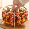 Air Fryer Specialized Barbecue Grill Stainless Steel Barbecue Grill Barbecue Skewers Accessories for Electric Air Fryers. 