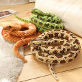200CM/300CM Realistic Rattlesnake Black Man Snake Bar Stuffed Plush Toys Funny Snake Doll Children's Plush Dolls. 