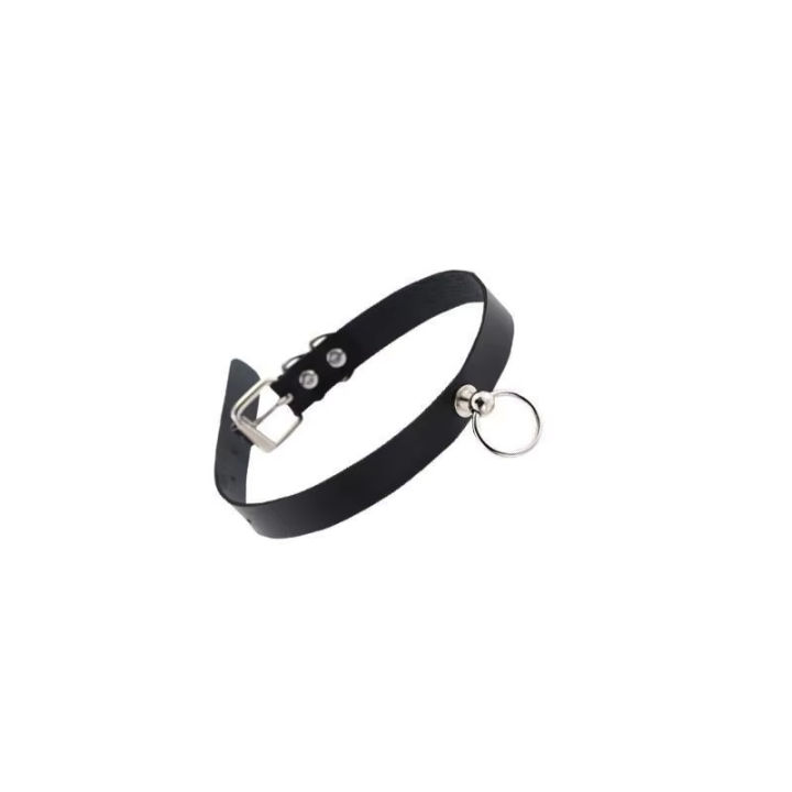 Anime%20Chainsaw%20Man%20Reze%20Cosplay%20Choker%20PU%20Necklace%20Punk%20Leather%20Collar%20Pull%20Ring%20Chain%20Unisex%20Party%20Props%20-%20Image%202