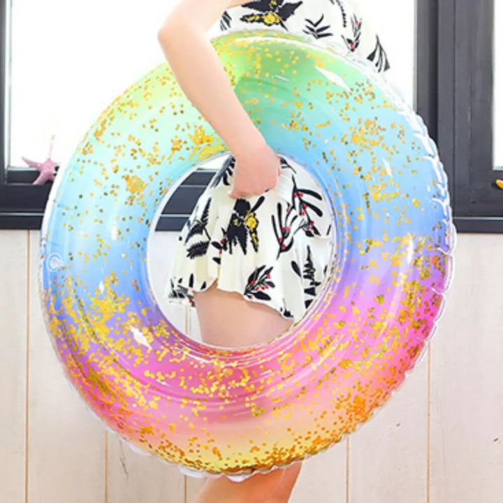Swimming%20Rings%20Glitter%20Pool%20Foats%20%20%20Children%20Inflatable%20Pool%20Tube%20Float%20Water%20Toy%20Swim%20Laps%20Summer%20Swimming%20Pool%20Beach%20Toys%20-%20Image%202