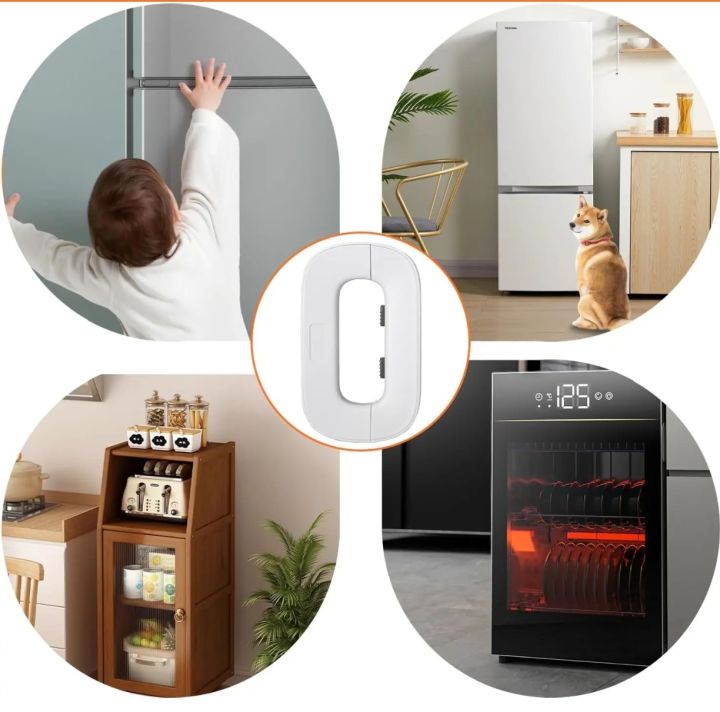 Multifunctional%20Refrigerator%20Lock%20Child%20Safety%20Lock%20Anti-pinch%20Hand%20Cabinet%20Door%20Lock%20-%20Image%203