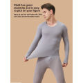 Ultra-Thin Heattech Long Johns Men's Set Hyaluronic Acid Skin Care Skin Bottom Clothing 37 ° Constant Temperature Heating. 