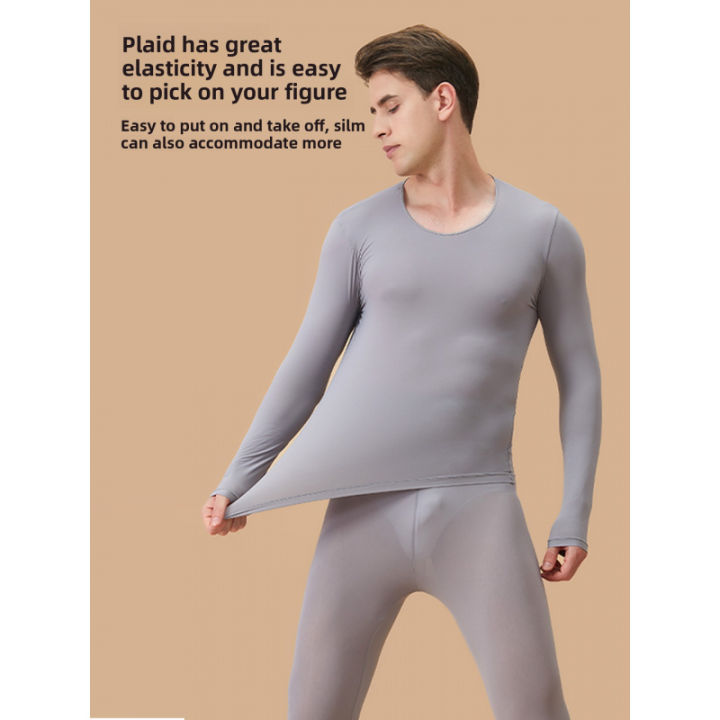 Ultra-Thin%20Heattech%20Long%20Johns%20Men's%20Set%20Hyaluronic%20Acid%20Skin%20Care%20Skin%20Bottom%20Clothing%2037%20%C2%B0%20Constant%20Temperature%20Heating%20-%20Image%205