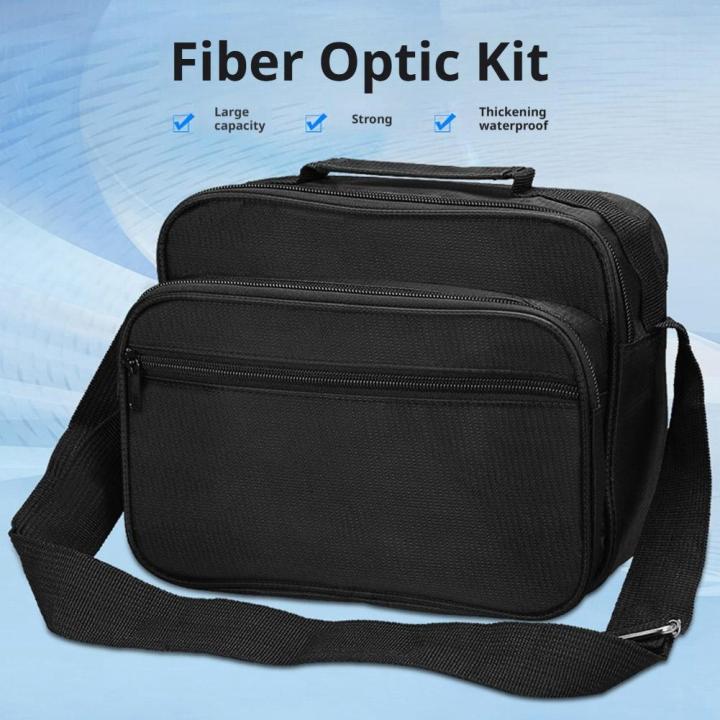 Portable Fiber Optic Tool Kit with Cutter Power Meter and Storage Bag - Easy Cold Connection Setup