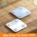 Mijia Body Fat Scale S400 Bluetooth5.0 Smart Home Body Composition Scale Max 150KG LED Display Dual Frequency Measurement. 