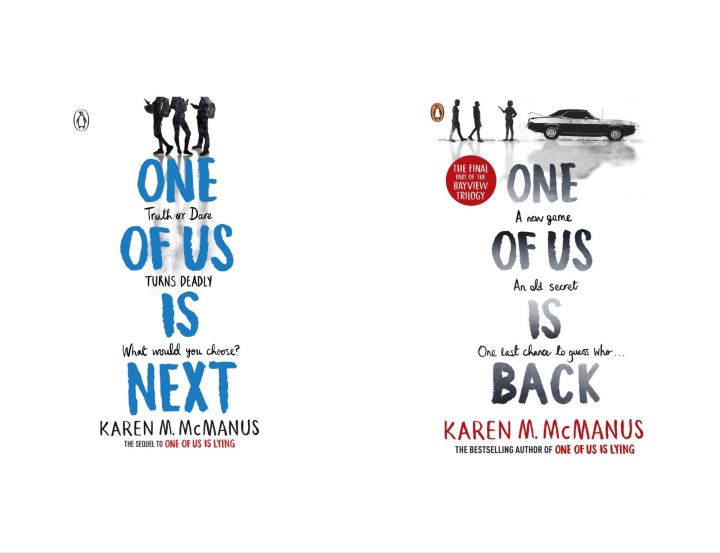 One of us is next , one of us is back set of 2 books
