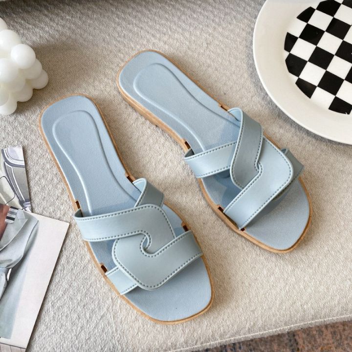 Women's%20Summer%20Slides%20Sandals%20-%20Cross%20Band%20Design,%20Ultra%20Soft%20Anti-Slip%20Sole,%20Lightweight%20House%20Slippers%20for%20Women,%20Beach%20Walkin%20-%20Image%207