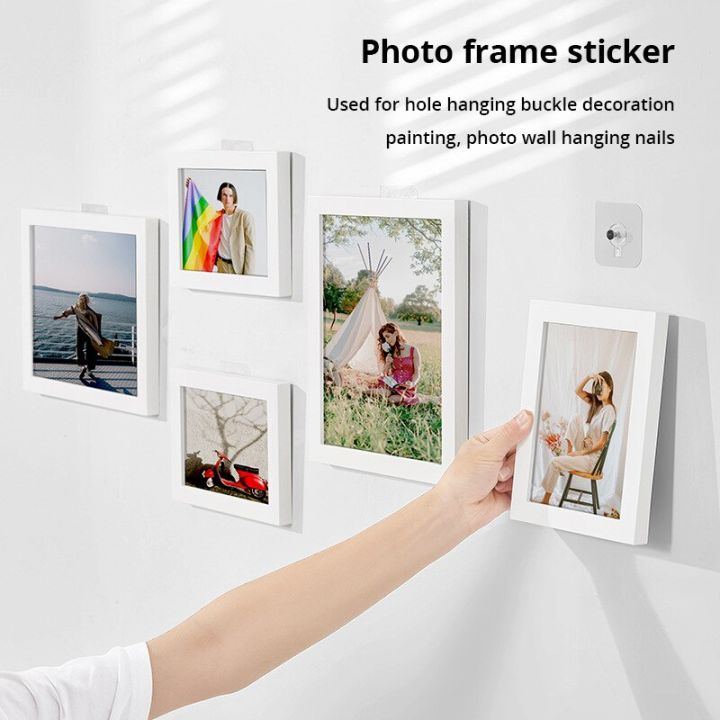 10Pcs%20Transparent%20Traceless%20Self%20Adhesive%20Wall%20Nail%20Photograph%20Mural%20Phase%20Frame%20Adhesive%20Hang%20Drawing%20Nails%20Multipurpose%20Screw%20-%20Image%203