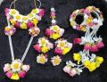 Artificial Floral Bridal Jewellery Set For  Women. 