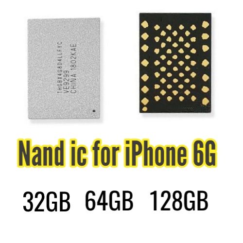 Nand For iPhone 6 6Plus 6G 6P Nand Flash Memory IC 16/32/64/128GB Harddisk HDD Chip 16G 32G 64G 128G Hard Disk Solve Error 9 4014