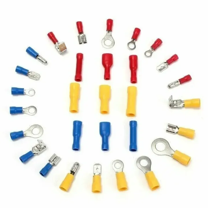 102/280%20pcs%20New%20Insulated%20Cable%20Connector%20Electrical%20Wire%20Crimp%20Spade%20Butt%20Ring%20Fork%20Set%20Ring%20Lugs%20Rolled%20Terminals%20Assorted%20Kit%20-%20Image%206