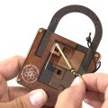 Classic Wooden Brainteaser Puzzle Game High Difficulty IQ Lock Challenge 3D Puzzle Tangram Sudoku Rubiks Cube Intelligence Test. 