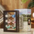 3-in-1 Sand Timer – 1, 2, 3 Minute Hourglass for Kitchen, Study & Office Desk Decoration.