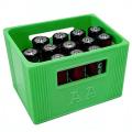NEW 1Pcs Large Capacity 30/20 Compartments Durable Plastic Organizer 3D Printed AAA/AA Battery Storage Box For Home Decoration. 