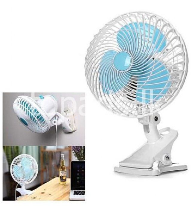 Electric%20Mini%20Portable%20Clip%20Fan%203%20Blades%20And%202%20Speed%20180mm%20-%20Image%203