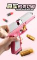 Newest shell ejecting airsoft gun soft bullet toy gen weapon children armas shoot outdoor game boys gift. 