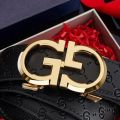 1pc Self-buckle men's belt true automatic new belt fashion young man trouser belt soft leather high-end. 