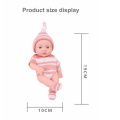 New Vinyl Reborn Dolls 20cm Reborn Baby Doll Mini Soft and Full Body Vinyl Reborn Toddler Doll Baby Doll For Girls. 