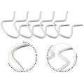 12Pcs/set Car Interior Door Window Crank Clip Metal Retainer Roll Up Retaining Winder Handle Clamp For Chevrolet For Pontiac Kit. 
