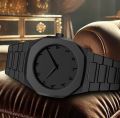 Sung Jinwoo Aura watch 2025 New Arabic Aura Watch Black Modern Design Waterproof Stainless Steel. 